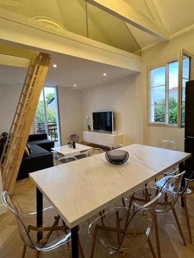 Piscine Et Jacuzzi Loft Ravissant Dans Une Maison Basque Anglet Buitenkant foto